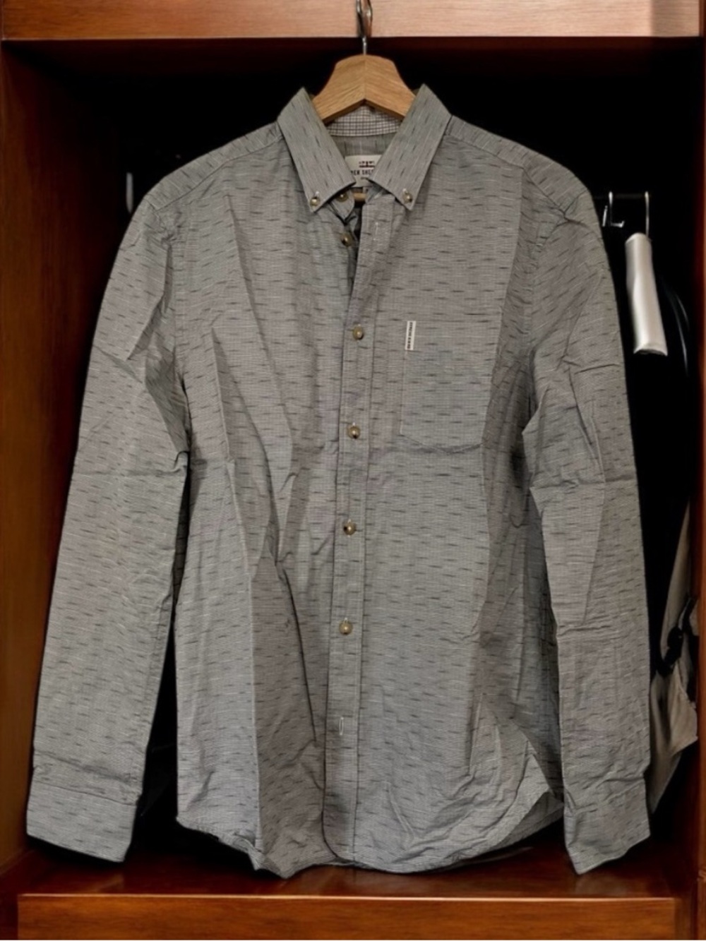 Ben Sherman Men's Long-Sleeve Button-Down Shirt Small - Picture 3 of 7
